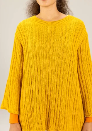 “Midori” organic cotton sweater - mango