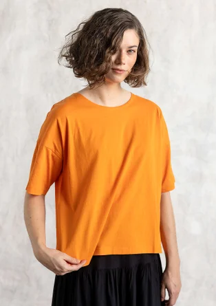 T-shirt i ekologisk bomull - physalis