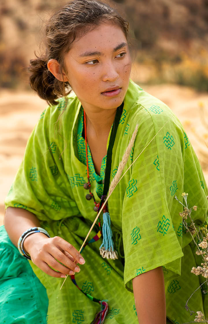 Kleid „Thar“ aus Öko-Baumwolle