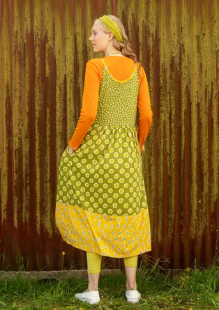 Robe en jersey « Singö » en coton biologique/modal - asperge