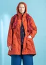 Parka „Irma“ aus Bio-Baumwollgewebe (kupfer-gemustert M)