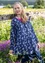 “Blåsippa” jersey tunic in organic cotton/modal (bluebell S)