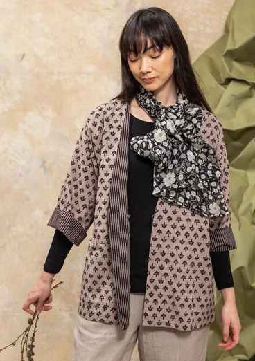 Kimono tissé ”Willow” en coton biologique - kashish