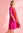 “Millie” organic cotton/modal jersey dress - pink begonia