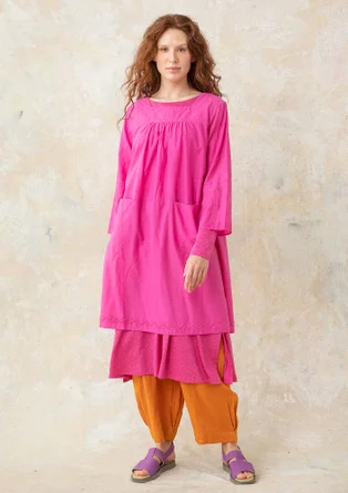 Robe en coton biologique tissé - hibiscus