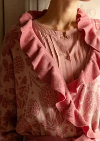 Strickjacke „Nectar“ aus Bio-Baumwolle - dunkelrosa