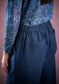 Hose aus Bio-Baumwolle - indigo
