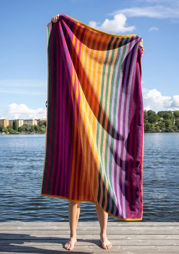 Kylpypyyhe "Sunset” ekopuuvillaa - kokenilli