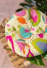 Botswana organic cotton seat pad - oyster