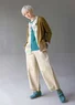 Cotton/linen harem trousers (natural XXL)