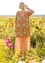 “Alv” woven skirt in organic cotton (masala S)