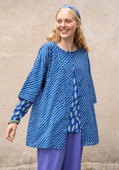 Bluse „Krusa“ aus Bio-Baumwolle - lupine