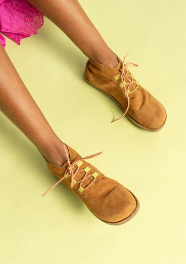 Desert boots en nubuck - sienne brûlée