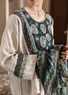 Blouse "Frida" en lin (naturel L)