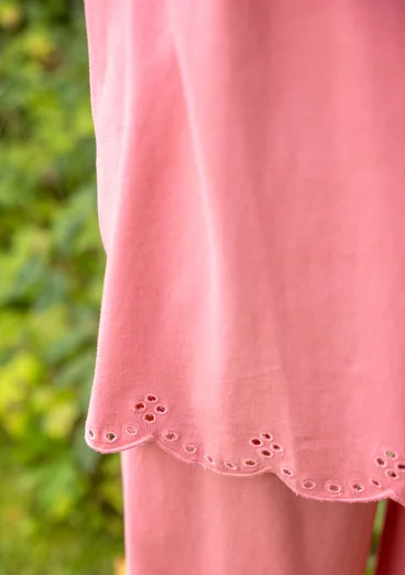 Organic cotton jersey tunic -