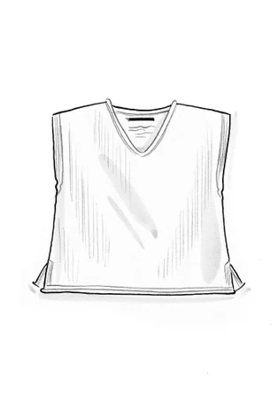 Strickpullunder aus Bio-/Recycling-Baumwolle - hellalpenveilchen