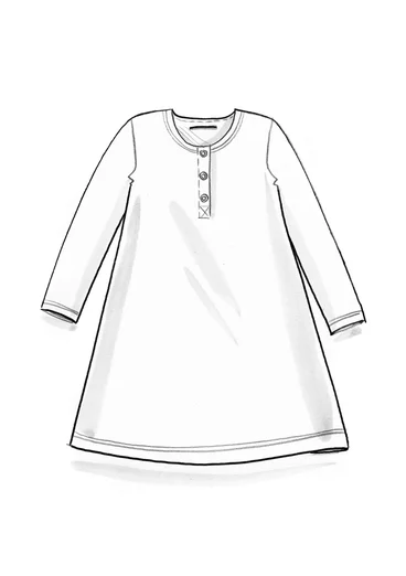 “Alora” organic cotton jersey tunic - red cabbage