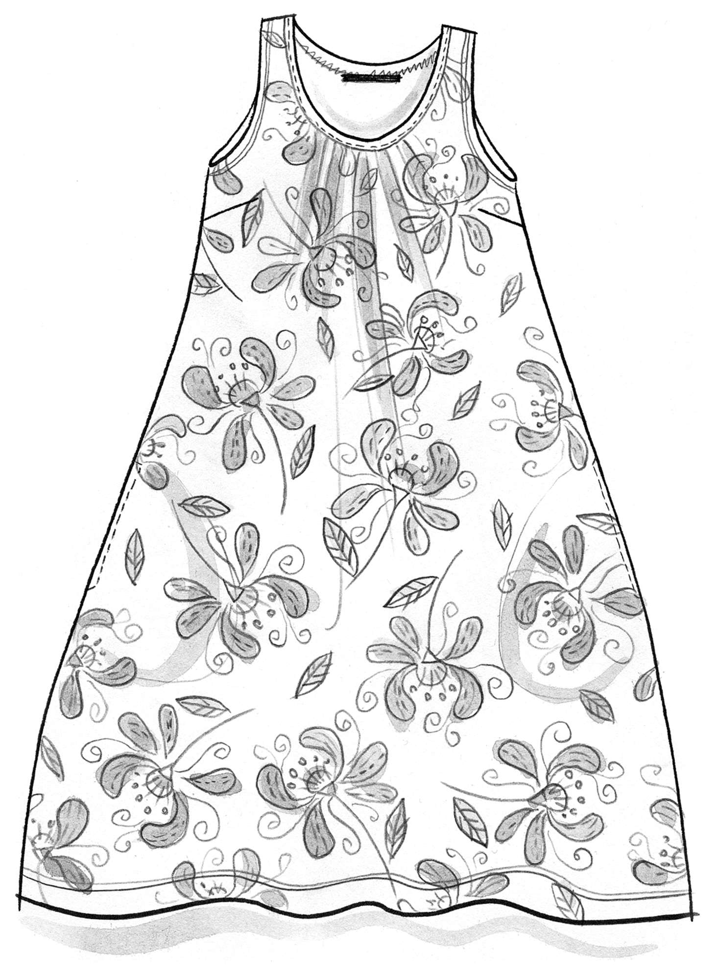 Kleid „Kaprifol“ aus Öko-Baumwolle