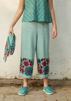 Jerseyhose „Kirana“ aus Bio-Baumwolle - sandgrün