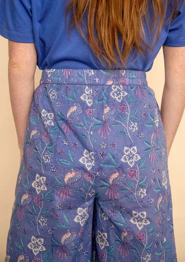 Pantalon tissé " Nightingale " en coton biologique - bleu ciel