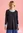 “Millie” jersey top in organic cotton/modal - black