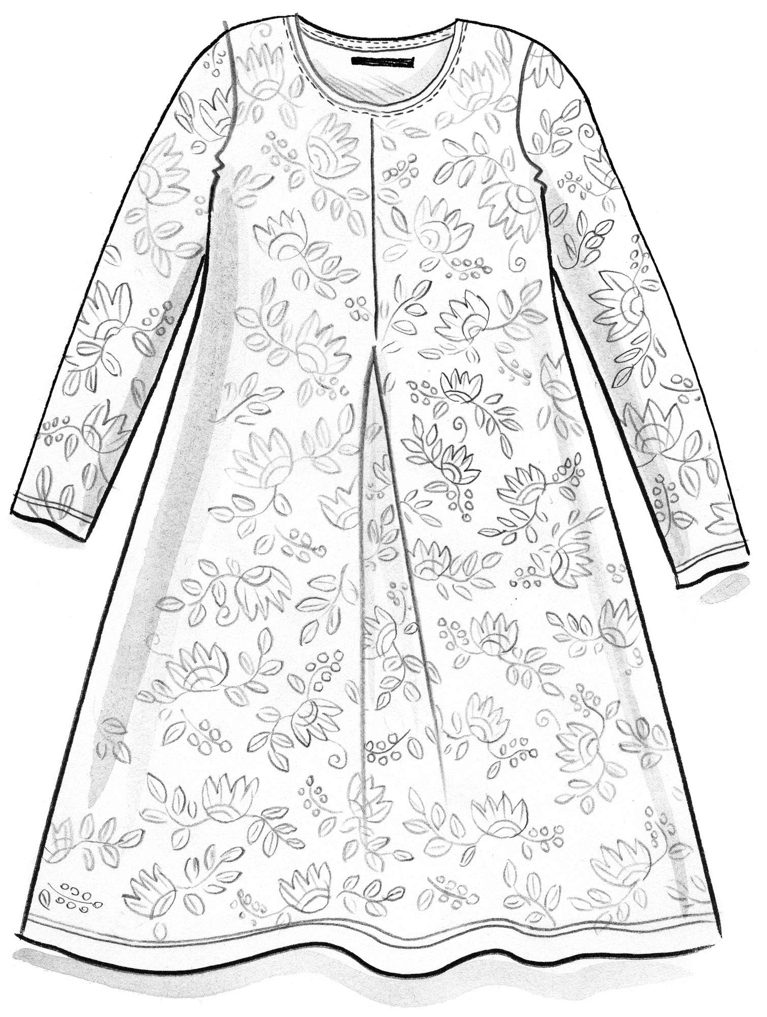 Kleid „Selma“ aus Micromodal/Elasthan