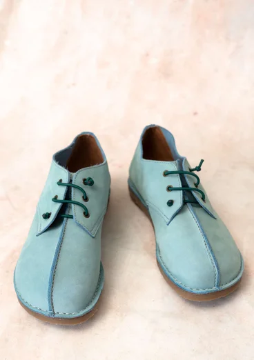 Nubuck Mary-Jane - jade