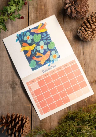 Calendrier 2026 de Gudrun Sjödén - version française