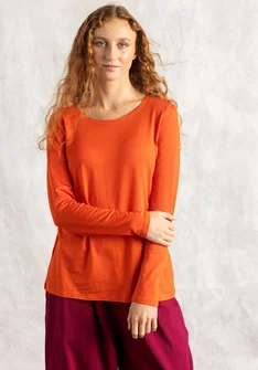 Jerseyshirt „Tina“ aus Lyocell/Elasthan - lavarot