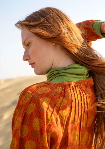 “Gjusta” organic cotton blouse - henna