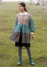 “Rachna” woven organic cotton tunic - potato