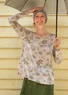 Topp «Mongolia» i lyocell/elastan (natur XL)