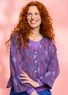 Gilet "Tulip" en coton biologique/recyclé (lilas-gris XXL)