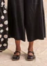 Babies en cuir nappa (noir 41)