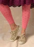 “Cordelia” fabric sneakers (dark natural/patterned 36)