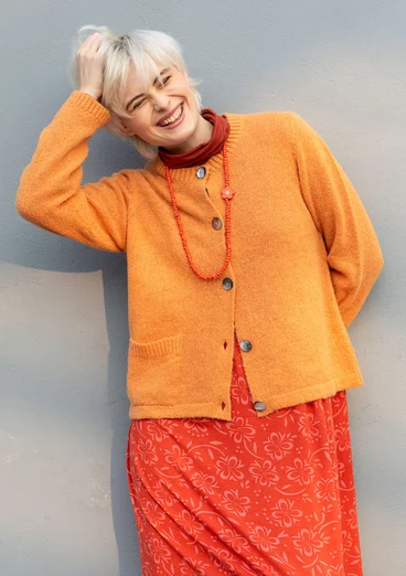 Strickjacke aus Alpakawollgemisch - tagetes