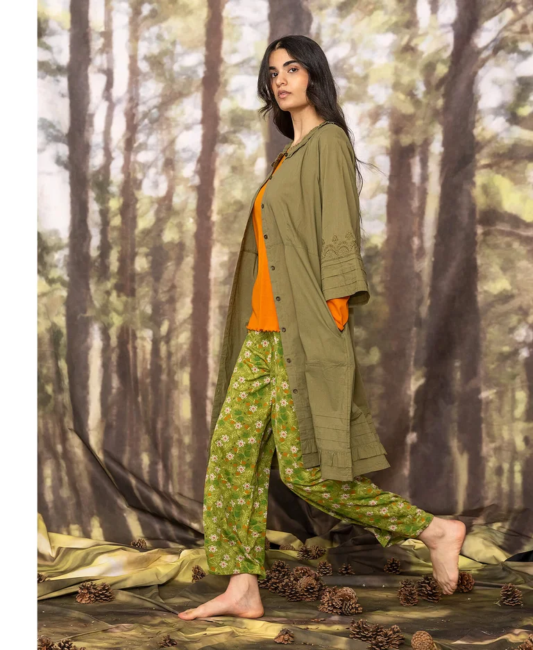 Kleid „Tjärn“ aus Bio-Baumwollgewebe