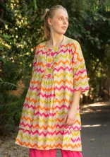 “Ping” blouse in organic cotton - natural