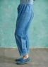 Pantalon "Indra" en coton biologique tissé (indigotier S)