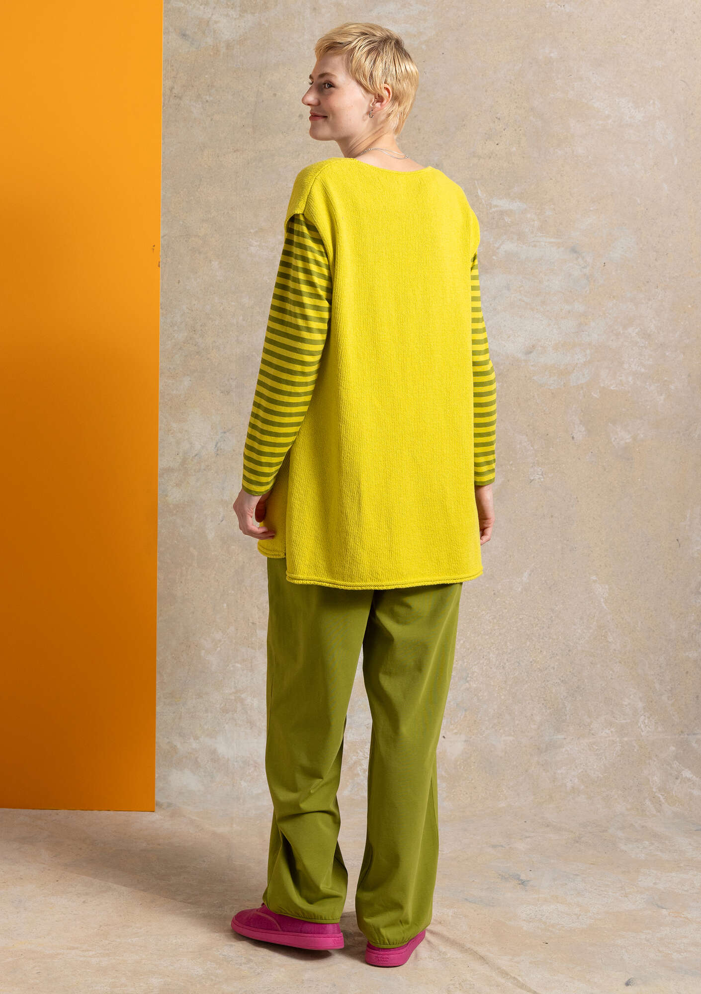 Jersey pants in organic cotton/spandex gudrunsjoden.com
