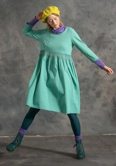 Jerseykleid aus Bio-Baumwolle/Modal - ljus0SP0orientgrn