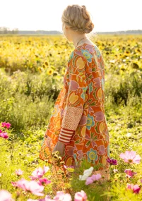 “Cikoria” woven organic cotton tunic - masala