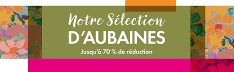 Bonnes affaires en soldes - jusqu'à -70