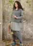 Pull sans manches "Helena" en maille de laine d'agneau mélangée (graphite/chiné XL)