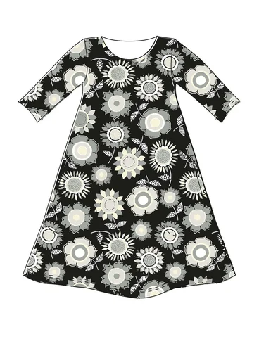 “Sunflower” lyocell/elastane jersey dress - svart
