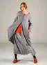“Olivia” woven organic cotton dress (heron/patterned S)