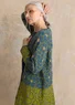 Langstrickjacke „Theia“ aus Bio-/Recycling-Baumwolle (indigogrün L)