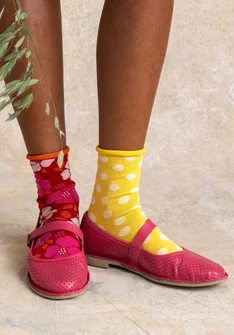 Ballerinasko i nappa - ljus cyklamen