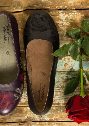 Chaussures à talon "Roza" en nappa - noir