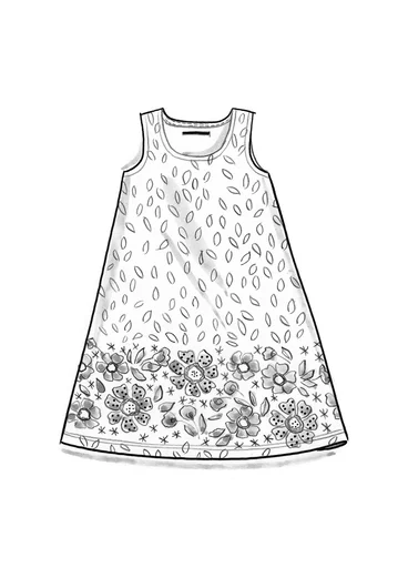 Robe "Kirana" en jersey de coton biologique - céladon